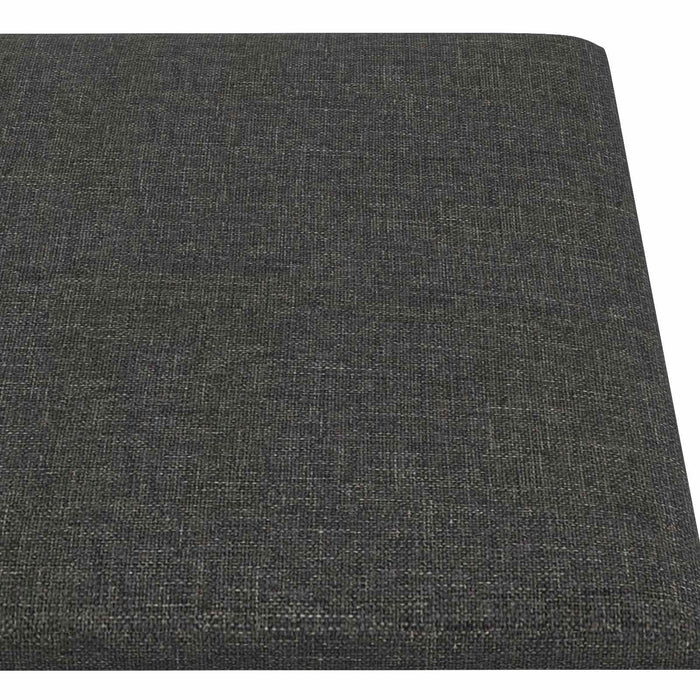 Tăblie de Pat pentru Perete 12 pcs Gri închis 90 x 15 cm - WALTI WALTI