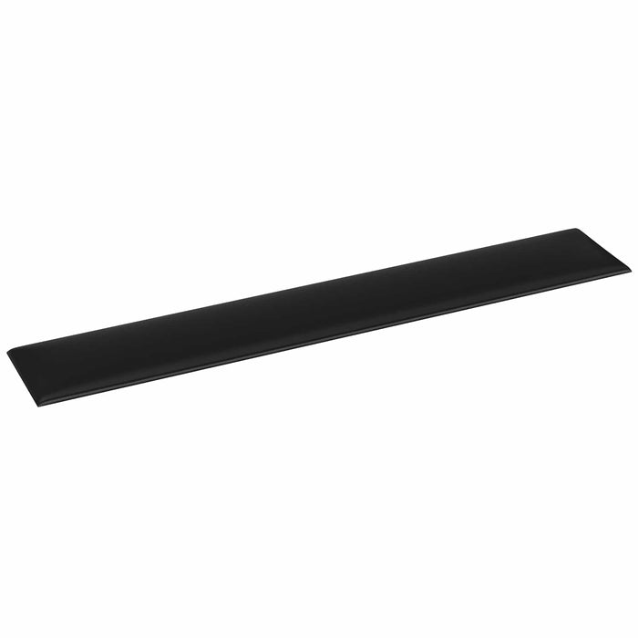 Tăblie de Pat pentru Perete 12 pcs Negru 90 x 15 cm țesătură - WALTI WALTI