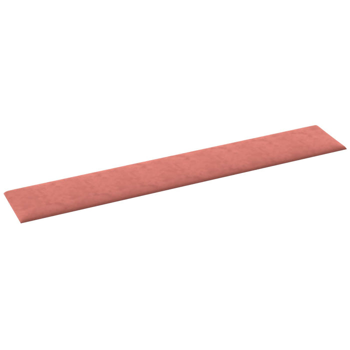 Tăblie de Pat pentru Perete 12 pcs Roz Catifea - WALTI WALTI