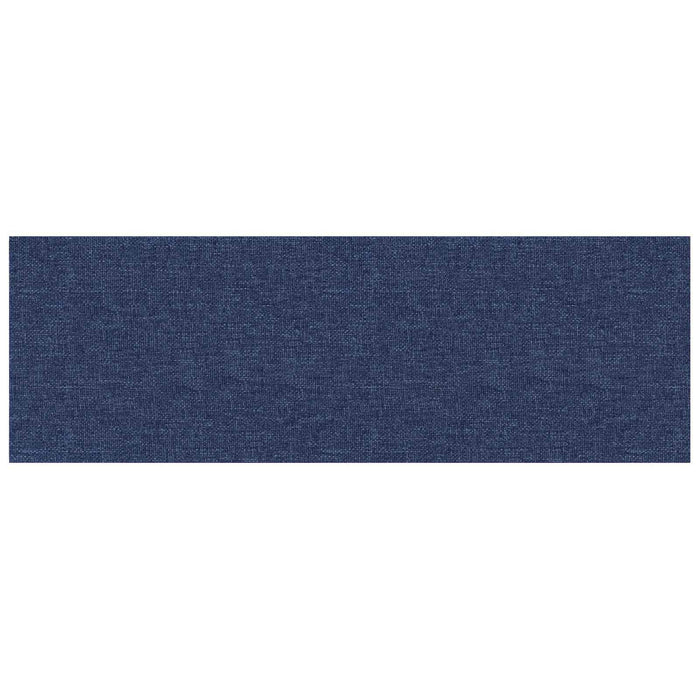 Tăblie de Pat pentru Perete 12 pcs albastru 90 x 30 cm țesătură - WALTI WALTI