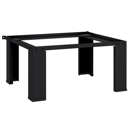 Suport pentru mașina de spălat Negru 64 x 55 x 32,5 cm Oțel - WALTI WALTI
