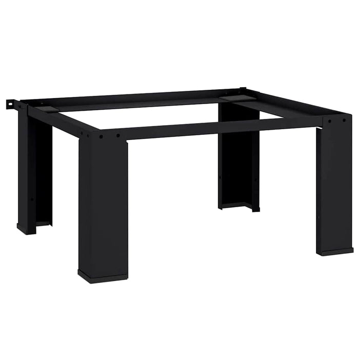 Suport pentru mașina de spălat Negru 64 x 55 x 32,5 cm Oțel - WALTI WALTI