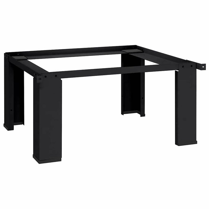 Suport pentru mașina de spălat Negru 64 x 55 x 32,5 cm Oțel - WALTI WALTI