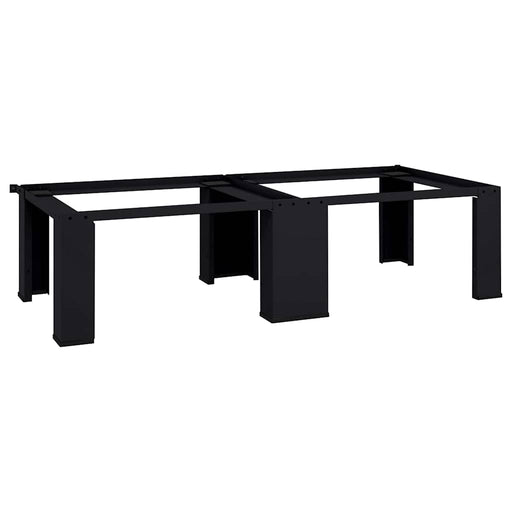 Suport pentru mașina de spălat 2 pcs Negru 127 x 54,5 x 32,5 cm - WALTI WALTI