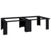 Suport pentru mașina de spălat 2 pcs Negru 127 x 54,5 x 32,5 cm - WALTI WALTI