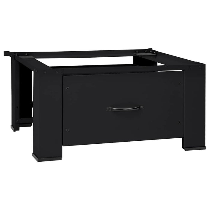 Suport pentru mașina de spălat Negru 64 x 55 x 32,5 cm Oțel - WALTI WALTI