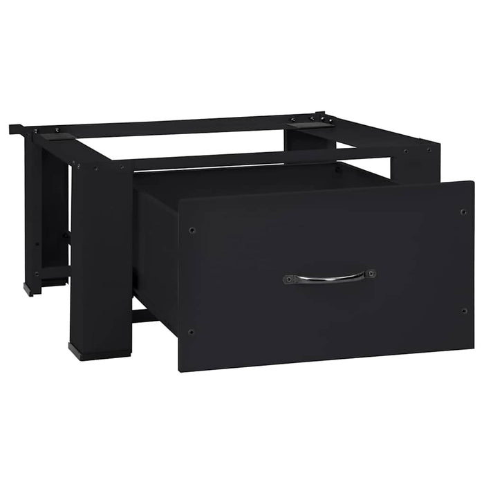 Suport pentru mașina de spălat Negru 64 x 55 x 32,5 cm Oțel - WALTI WALTI