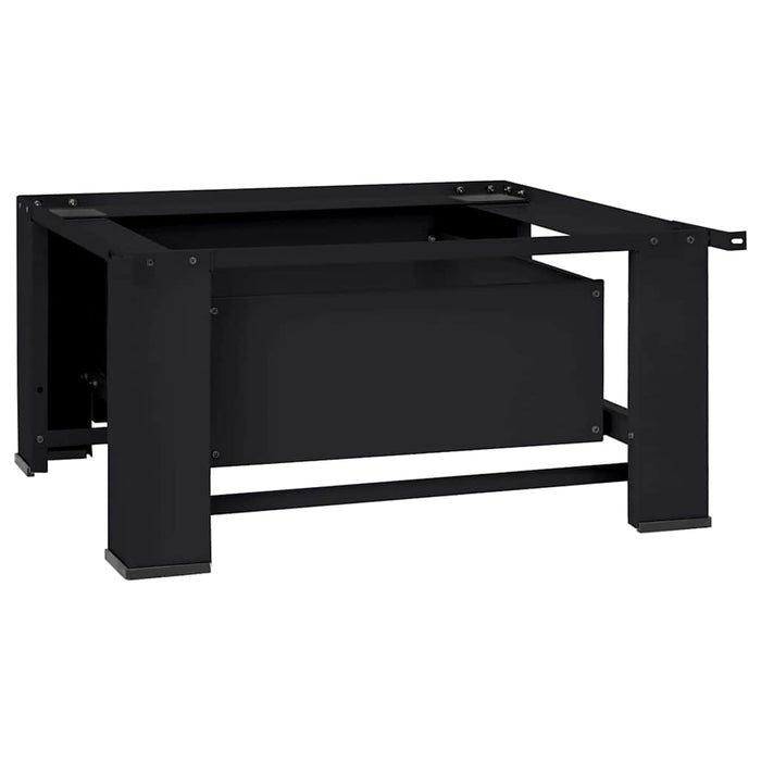 Suport pentru mașina de spălat Negru 64 x 55 x 32,5 cm Oțel - WALTI WALTI