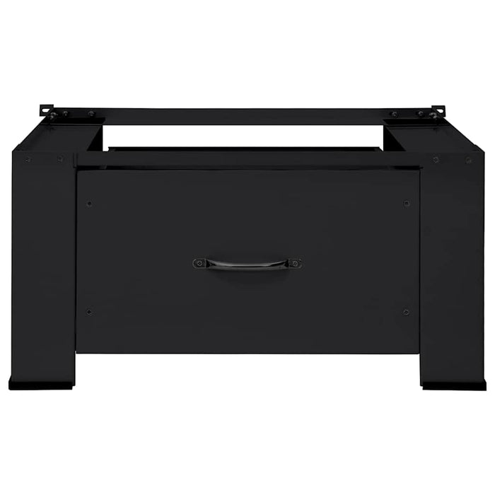 Suport pentru mașina de spălat Negru 64 x 55 x 32,5 cm Oțel - WALTI WALTI