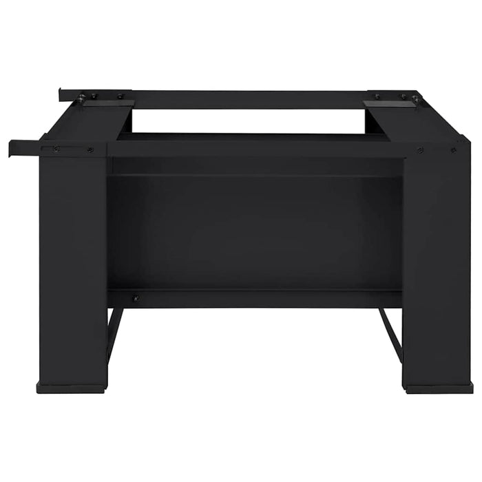 Suport pentru mașina de spălat Negru 64 x 55 x 32,5 cm Oțel - WALTI WALTI