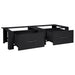 Suport pentru mașina de spălat 2 pcs Negru 127 x 54,5 x 32,5 cm - WALTI WALTI