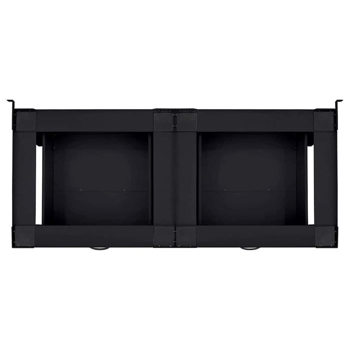 Suport pentru mașina de spălat 2 pcs Negru 127 x 54,5 x 32,5 cm - WALTI WALTI
