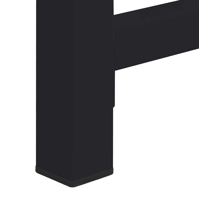 Suport pentru mașina de spălat 2 pcs Negru 120 x 56 x 52 cm - WALTI WALTI