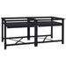 Suport pentru mașina de spălat 2 pcs Negru 120 x 56 x 52 cm - WALTI WALTI