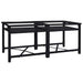 Suport pentru mașina de spălat 2 pcs Negru 120 x 56 x 52 cm - WALTI WALTI