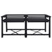 Suport pentru mașina de spălat 2 pcs Negru 120 x 56 x 52 cm - WALTI WALTI