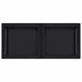 Suport pentru mașina de spălat 2 pcs Negru 120 x 56 x 52 cm - WALTI WALTI