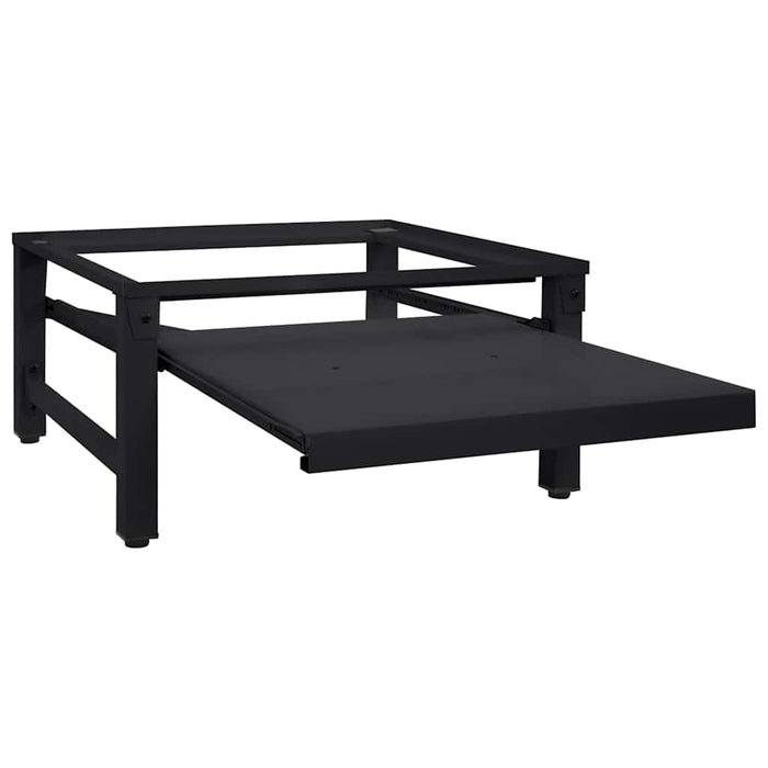 Suport pentru mașina de spălat Negru 62 x 60,5 x 32,5 cm Oțel - WALTI WALTI