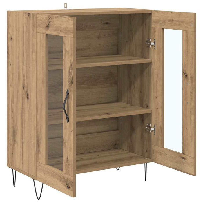 Bufet Stejar Artizanal 69,5 x 34 x 90 cm Lemn compozit - WALTI WALTI