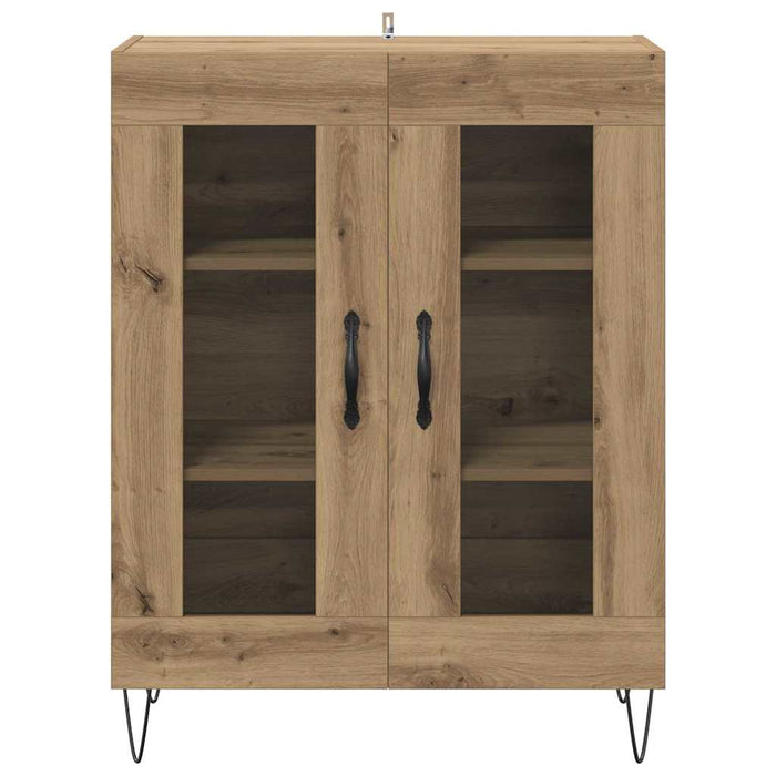 Bufet Stejar Artizanal 69,5 x 34 x 90 cm Lemn compozit - WALTI WALTI