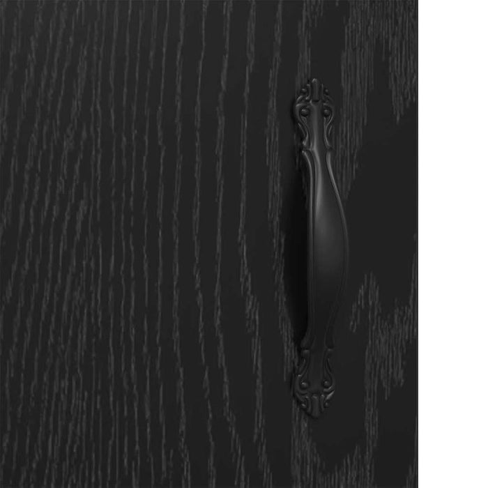 Bufet Stejar Negru 69,5 x 34 x 90 cm Lemn compozit - WALTI WALTI