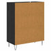 Bufet Stejar Negru 69,5 x 34 x 90 cm Lemn compozit - WALTI WALTI