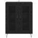 Bufet Stejar Negru 69,5 x 34 x 90 cm Lemn compozit - WALTI WALTI