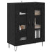 Bufet Stejar Negru 69,5 x 34 x 90 cm Lemn compozit - WALTI WALTI