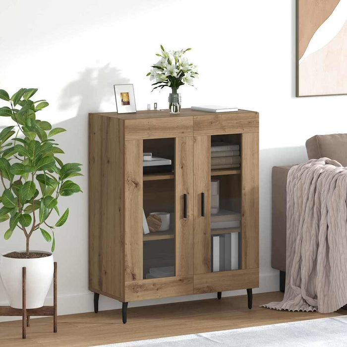 Bufet Stejar Artizanal 69,5 x 34 x 90 cm Lemn compozit - WALTI WALTI