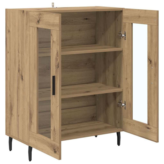 Bufet Stejar Artizanal 69,5 x 34 x 90 cm Lemn compozit - WALTI WALTI