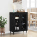 Bufet Stejar Negru 69,5 x 34 x 90 cm Lemn compozit - WALTI WALTI