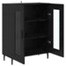 Bufet Stejar Negru 69,5 x 34 x 90 cm Lemn compozit - WALTI WALTI