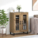 Bufet Stejar Artizanal 69,5 x 34 x 90 cm Lemn compozit - WALTI WALTI