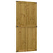 Ușă hambar Corona Maro Miere 90 x 210 cm Lemn masiv de pin - WALTI WALTI