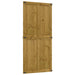 Ușă hambar Corona Maro Miere 90 x 210 cm Lemn masiv de pin - WALTI WALTI