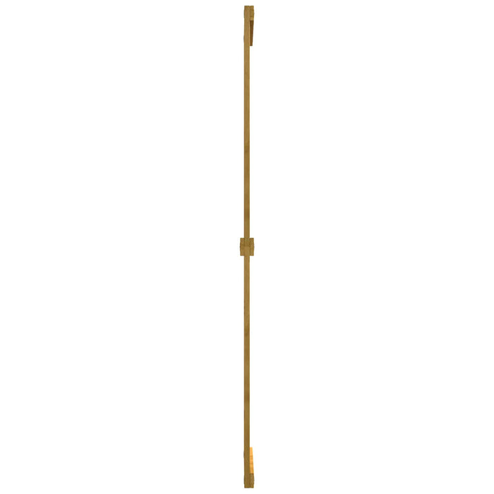 Ușă hambar Corona Maro Miere 90 x 210 cm Lemn masiv de pin - WALTI WALTI