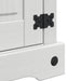 Noptieră cu sertar Corona Alb 45 x 35 x 64 cm Lemn de pin masiv - WALTI WALTI