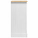 Noptieră cu sertar Alb 53 x 39 x 84 cm Lemn de pin masiv - WALTI WALTI