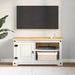 Cabinet TV Corona Alb 100 x 40 x 52 cm Lemn de pin masiv - WALTI WALTI
