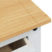 Cufere de Depozitare Alb 92 x 48 x 114 cm Lemn de pin masiv - WALTI WALTI