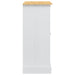 Cufere de Depozitare Alb 92 x 48 x 114 cm Lemn de pin masiv - WALTI WALTI