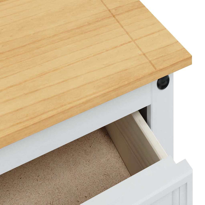 Cufere de Depozitare cu sertar Corona Alb 112 x 40 x 75 cm - WALTI WALTI