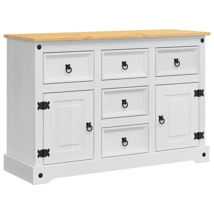 Cufere de Depozitare cu sertar Corona Alb 112 x 40 x 75 cm - WALTI WALTI