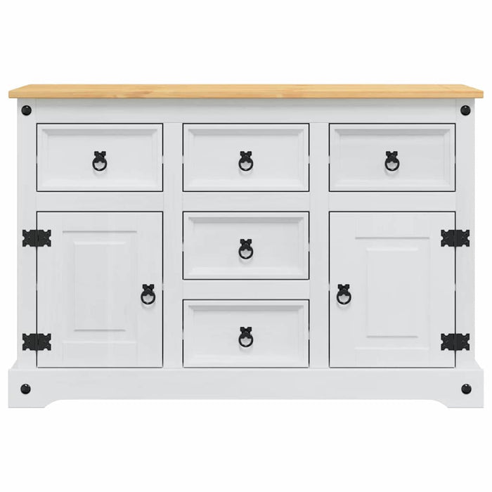 Cufere de Depozitare cu sertar Corona Alb 112 x 40 x 75 cm - WALTI WALTI