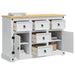 Cufere de Depozitare cu sertar Corona Alb 112 x 40 x 75 cm - WALTI WALTI