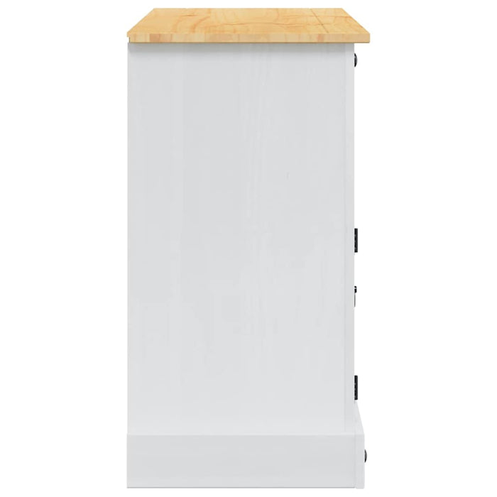 Cufere de Depozitare cu sertar Corona Alb 112 x 40 x 75 cm - WALTI WALTI