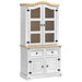 Bufet cu sertar Alb 100 x 48,5 x 179 cm Lemn de pin masiv - WALTI WALTI