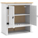 Dulap suspendat Corona Alb 70 x 33 x 71,5 cm Lemn de pin masiv - WALTI WALTI