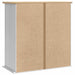 Dulap suspendat Corona Alb 70 x 33 x 71,5 cm Lemn de pin masiv - WALTI WALTI