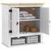 Dulap suspendat Corona Alb 70 x 33 x 71,5 cm Lemn de pin masiv - WALTI WALTI